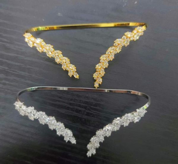 bangle cubic zircon wheat ear leaf hand palm bracelet electroplating 925 silver gold jewelry trendy handlets for women 2211094892213, Black
bangle cubic zircon wheat ear leaf hand palm bracelet electroplating 925 silver gold jewelry trendy handlets for women 2211094892213, Black