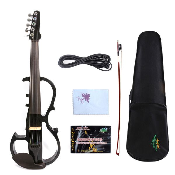 5string advanced electric violin silent 4/4 case nice tone big jack #ev8
5string advanced electric violin silent 4/4 case nice tone big jack #ev8