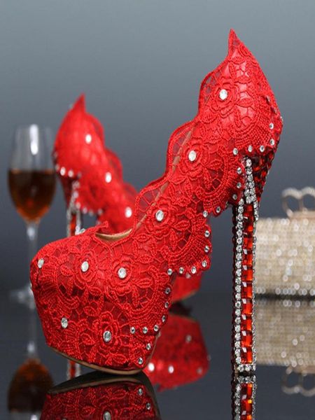 red lace wedding shoes for bride formal dress shoes fashion women platform high heels bridesmaid shoes mother of bride shoes5824710, Black
red lace wedding shoes for bride formal dress shoes fashion women platform high heels bridesmaid shoes mother of bride shoes5824710, Black