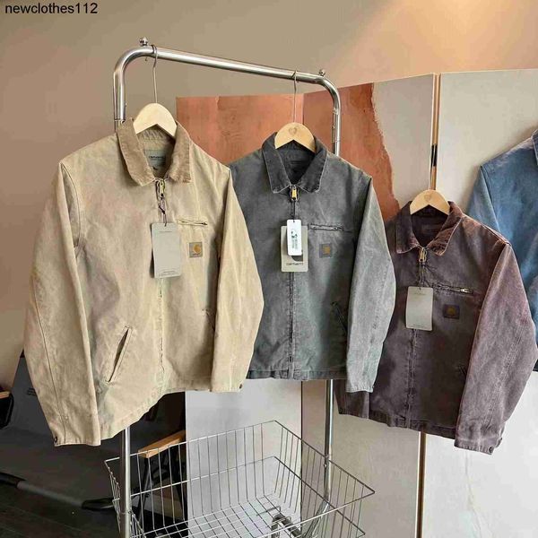 c36k 2023 men's jacket fashion brand carhart detroit batik work outfit canvas zipper coach casual loose fitting ih2z, Black;brown
c36k 2023 men's jacket fashion brand carhart detroit batik work outfit canvas zipper coach casual loose fitting ih2z, Black;brown