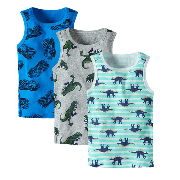vest summer essentials for boys 3 pack of cute cartoon printed cotton 1 9 years 230630, Blue
vest summer essentials for boys 3 pack of cute cartoon printed cotton 1 9 years 230630, Blue