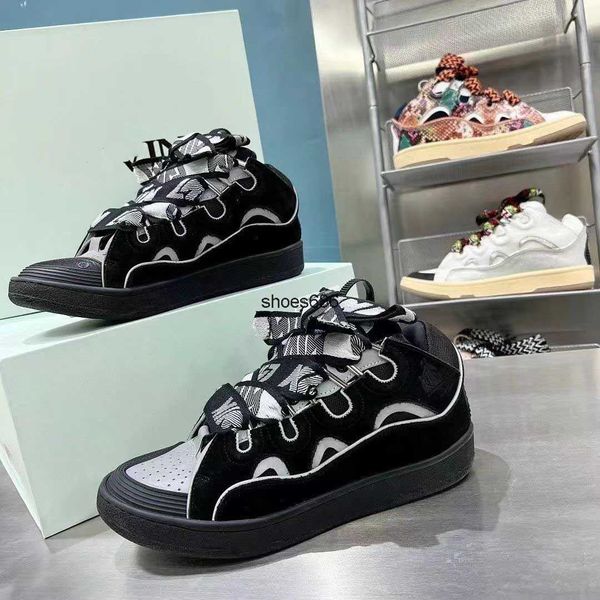 casual shoes luxury dress shoes leisure sports fashion brand designer men and women bread thick-soled outdoor training lanvines, Black
casual shoes luxury dress shoes leisure sports fashion brand designer men and women bread thick-soled outdoor training lanvines, Black