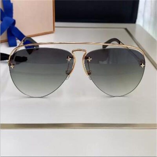 sunglasses summer gold pilot grease sunglases for women 1213 grey gradient lens runway frame fashion design glasses uv400 eye wear with box, White;black
sunglasses summer gold pilot grease sunglases for women 1213 grey gradient lens runway frame fashion design glasses uv400 eye wear with box, White;black