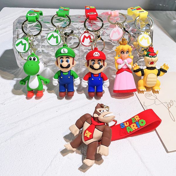 20 cartoon super marie brothers keychain accessories doll bag pendant doll machine pendant keychain doll, Blue
20 cartoon super marie brothers keychain accessories doll bag pendant doll machine pendant keychain doll, Blue