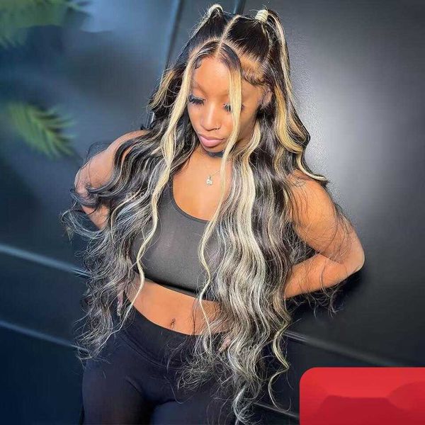 synthetic wigs blonde highlight body wave lace front human hair wig hd 13x4 13x6 frontal s for women hightlight 1b/27 230227, Black
synthetic wigs blonde highlight body wave lace front human hair wig hd 13x4 13x6 frontal s for women hightlight 1b/27 230227, Black