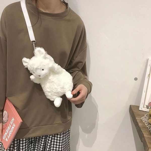 waist bags foufurieux cute alpaca plush bag korean version girl crossbody cartoon soft one shoulder doll
waist bags foufurieux cute alpaca plush bag korean version girl crossbody cartoon soft one shoulder doll