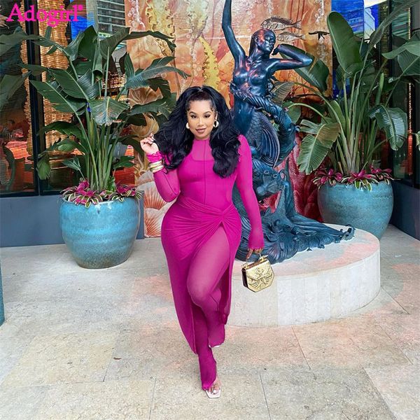 two piece dress adogirl stitching sheer mesh two piece set women see through long sleeve skinny jumpsuit twist split maxi skirt club suits 2, White
two piece dress adogirl stitching sheer mesh two piece set women see through long sleeve skinny jumpsuit twist split maxi skirt club suits 2, White