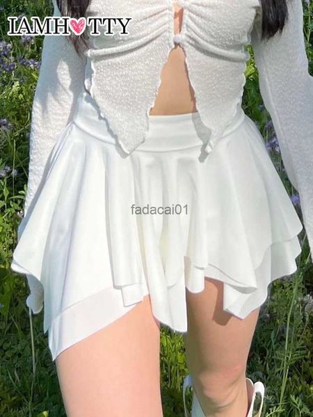 iamy asymmetrical aline pleated mini skirt low waist fairycore sweet short skirts aesthetic cute coquette outfit y2k women l230621, Black
iamy asymmetrical aline pleated mini skirt low waist fairycore sweet short skirts aesthetic cute coquette outfit y2k women l230621, Black