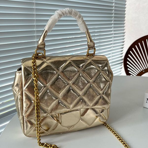 vintage shiny women designer flap bag quilted tote with handle gold metal hardware chain crossbody shoulder handbag luxury sacoche purse 4 c
vintage shiny women designer flap bag quilted tote with handle gold metal hardware chain crossbody shoulder handbag luxury sacoche purse 4 c