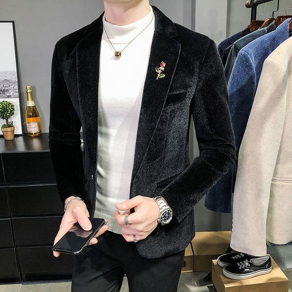 men's suits blazers british style mink fleece elegant fashion business casual party wedding dress gentleman slim fit 230630, White;black
men's suits blazers british style mink fleece elegant fashion business casual party wedding dress gentleman slim fit 230630, White;black