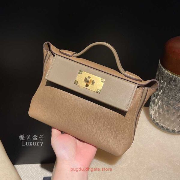 h home designer tote bags mini2424 women's dumpling bun hand sewn evercolor swift leather handheld one shoulder crossbody double color
h home designer tote bags mini2424 women's dumpling bun hand sewn evercolor swift leather handheld one shoulder crossbody double color