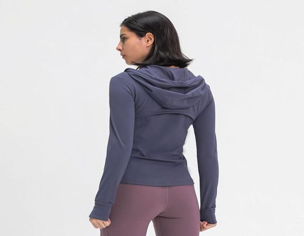 l2088 hooded jacket slim fit sweatshirts yoga hip length sports jackets with thumbholes soft breathable gym coat autumn winter3561689
l2088 hooded jacket slim fit sweatshirts yoga hip length sports jackets with thumbholes soft breathable gym coat autumn winter3561689