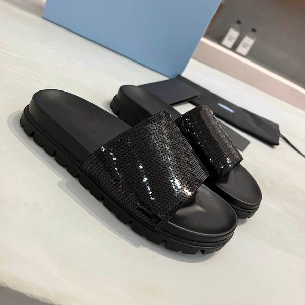 2023 summer new designer milano women slipper beach leather beaded sandal indoor and outdoor pool slipper with box size 35-40, Black
2023 summer new designer milano women slipper beach leather beaded sandal indoor and outdoor pool slipper with box size 35-40, Black