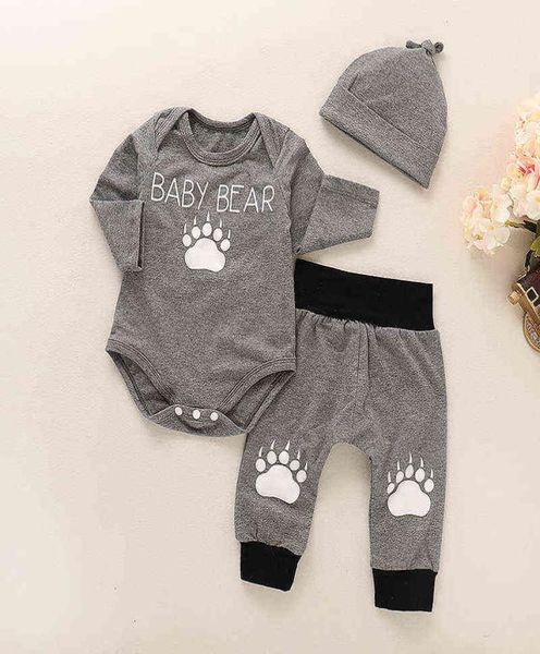 newborn baby romper sets 3pcs hat gray boy baby playsuit long sleeve infan clothing bebe bodysuit climbing sets cotton clothes g109875352, White
newborn baby romper sets 3pcs hat gray boy baby playsuit long sleeve infan clothing bebe bodysuit climbing sets cotton clothes g109875352, White