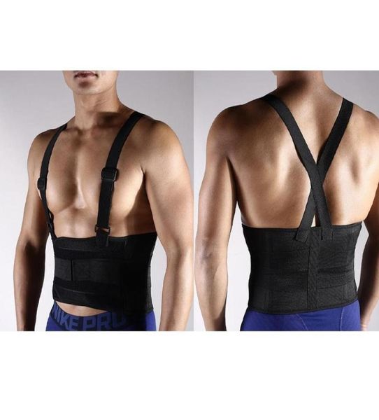 waist support adjustable belt men lumbar fitness weightlifting running back with shoulder straps breathable1574080, Black;gray
waist support adjustable belt men lumbar fitness weightlifting running back with shoulder straps breathable1574080, Black;gray