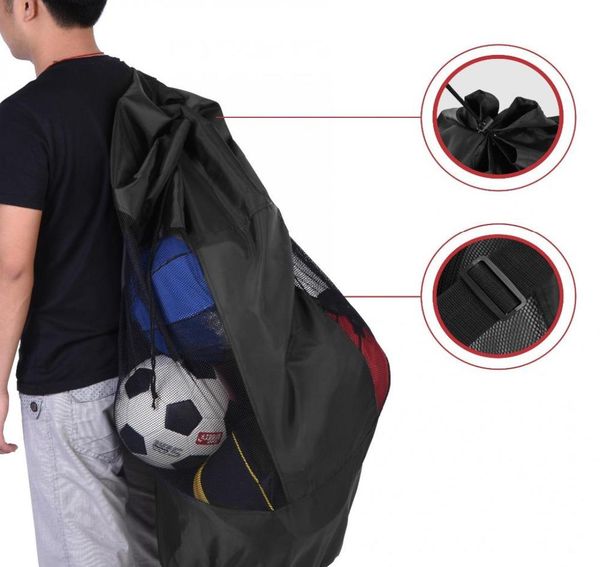 wholeportable basketball football volleyball soccer ball bag outdoor sports shoulder mesh drawstring storage holder bag8609419
wholeportable basketball football volleyball soccer ball bag outdoor sports shoulder mesh drawstring storage holder bag8609419
