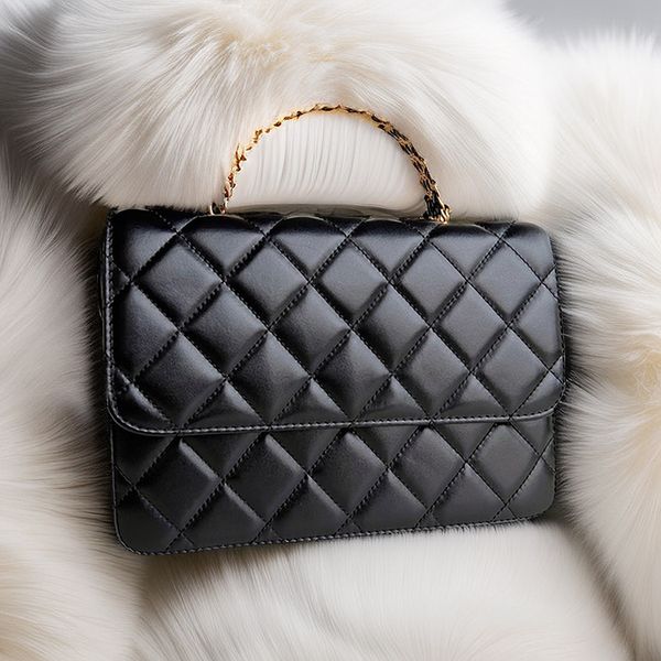small flap bag with handle designer crossbody bag 10a calfskin shoulder bag with box c132
small flap bag with handle designer crossbody bag 10a calfskin shoulder bag with box c132