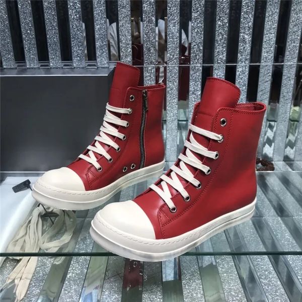 new owens canvas casual shoes for men woman fashion outdoor breathable rick designer boots multicolor thick bottom massage rubber non-slip p, Black
new owens canvas casual shoes for men woman fashion outdoor breathable rick designer boots multicolor thick bottom massage rubber non-slip p, Black