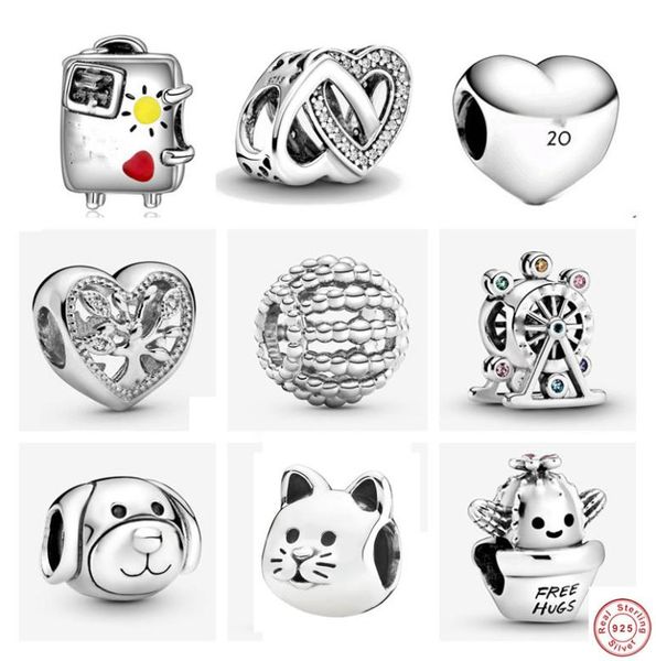 new hugs cactus ferris wheel dog cat cross diy bead fit pandora charms 925 sterling silver beads bracelet diy jewelry 20205233494, Blue;slivery
new hugs cactus ferris wheel dog cat cross diy bead fit pandora charms 925 sterling silver beads bracelet diy jewelry 20205233494, Blue;slivery