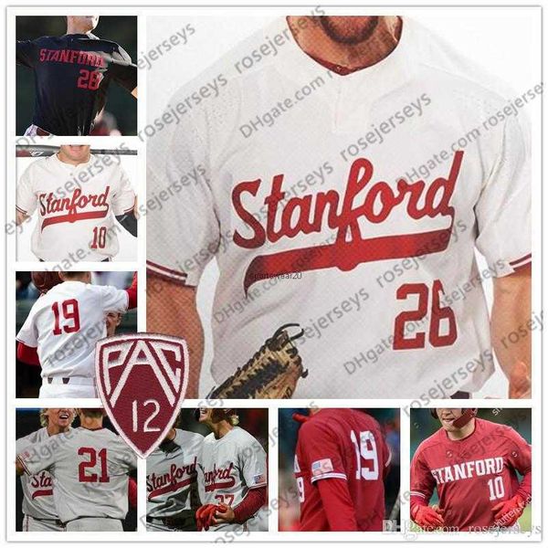 new baseball wears ncaa stanford college cardinal #5 austin kretzschmar 19 will matthiessen 26 erik miller 37 kyle stowers white red gray bl, Blue;black
new baseball wears ncaa stanford college cardinal #5 austin kretzschmar 19 will matthiessen 26 erik miller 37 kyle stowers white red gray bl, Blue;black