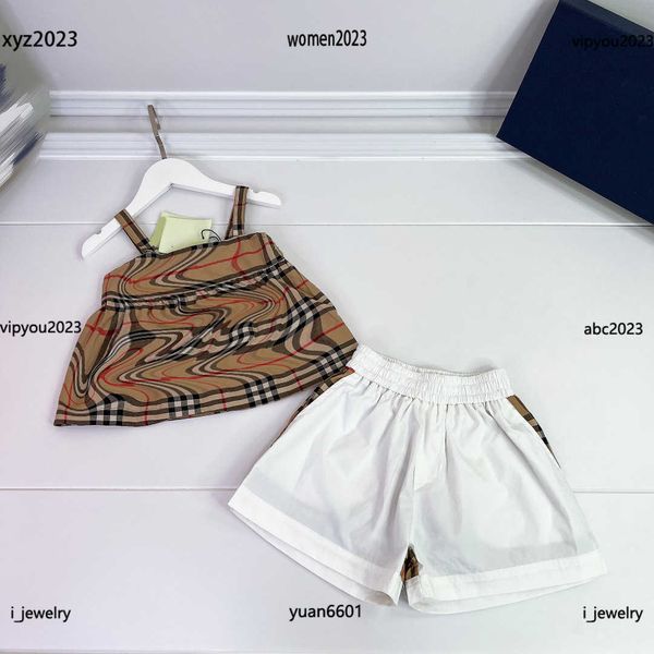 luxury designer baby clothes kids tracksuits girl suits size 90-160 cm mesh printed camisole and patchwork shorts, White
luxury designer baby clothes kids tracksuits girl suits size 90-160 cm mesh printed camisole and patchwork shorts, White