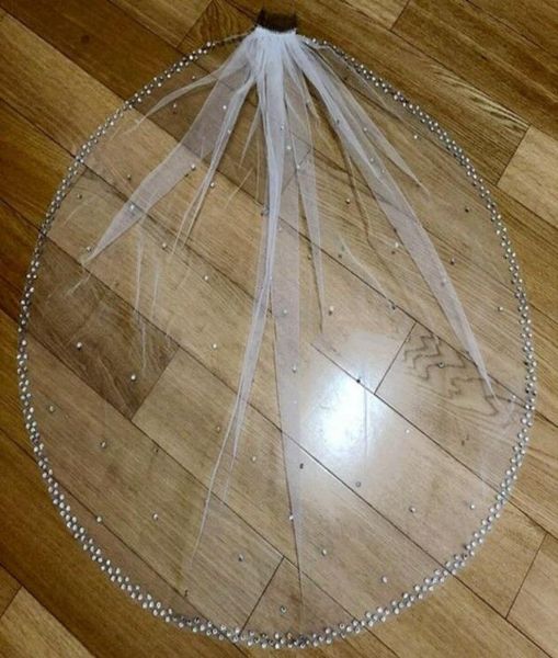 elbow length ivory white wedding bridal veils beaded simple with comb bride 1t 15m long customized1422715, Black
elbow length ivory white wedding bridal veils beaded simple with comb bride 1t 15m long customized1422715, Black