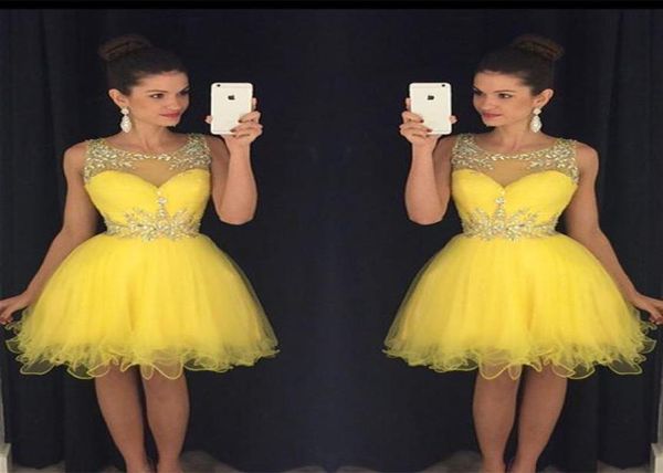 rhinestone yellow cocktail dresses 8th grade short prom dress crystal homecoming dress sheer neck mini graduation party dress cust2629427, Blue;pink
rhinestone yellow cocktail dresses 8th grade short prom dress crystal homecoming dress sheer neck mini graduation party dress cust2629427, Blue;pink