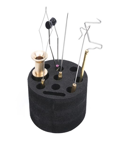 10 slots eva foam fly tying tool station without tools diy mini fly tools organizer black4031154
10 slots eva foam fly tying tool station without tools diy mini fly tools organizer black4031154