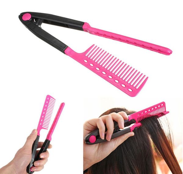 v type hair straightener comb diy salon hairdressing styling tool curls hair brush combs dhl 7220492, Silver
v type hair straightener comb diy salon hairdressing styling tool curls hair brush combs dhl 7220492, Silver