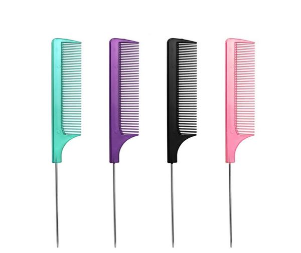 professional hair tail comb salon heat resistant pin rat antistatic separate parting dyeing combs styling tools6584534, Silver
professional hair tail comb salon heat resistant pin rat antistatic separate parting dyeing combs styling tools6584534, Silver
