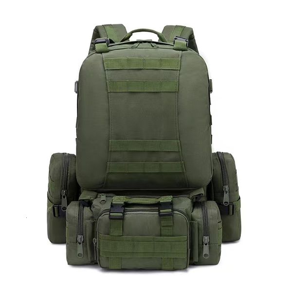 school bags 50l tactical backpack men s military 4 in 1 molle sport bag waterproof outdoor hiking camping travel 3d rucksack 230629
school bags 50l tactical backpack men s military 4 in 1 molle sport bag waterproof outdoor hiking camping travel 3d rucksack 230629