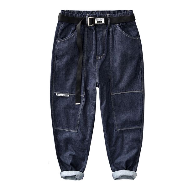 men s jeans 2023 spring autumn winter men retro all match solid color tooling loose big pocket casual pants blue workwear 230629
men s jeans 2023 spring autumn winter men retro all match solid color tooling loose big pocket casual pants blue workwear 230629