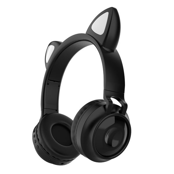 Image of Bluetooth earphone Headphone Cute Cat Ear Pink Gaming Earphone Hifi bass headphones by kimistore1