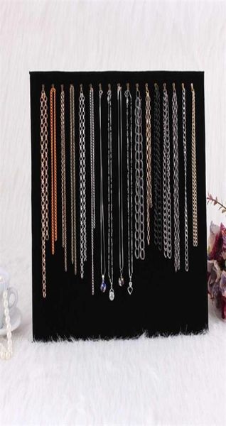 17 hooks jewelry fashion organizer display stand necklace dangling pendant chain rack joyeros organizador de joyas 2111051055377, Black
17 hooks jewelry fashion organizer display stand necklace dangling pendant chain rack joyeros organizador de joyas 2111051055377, Black