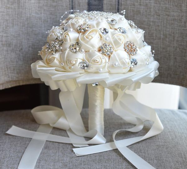 2019 amazing bling crystal brooch handmade satin rose bridal bouquets flowers bridesmaid handholds customized bouquet8078883
2019 amazing bling crystal brooch handmade satin rose bridal bouquets flowers bridesmaid handholds customized bouquet8078883