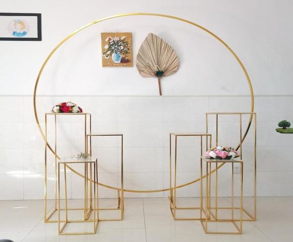 5pcs 7pcs shiny gold wedding decoration outdoor lawn flower plinths table aisle iron circle birthday party arch backdrops for ball9186526
5pcs 7pcs shiny gold wedding decoration outdoor lawn flower plinths table aisle iron circle birthday party arch backdrops for ball9186526