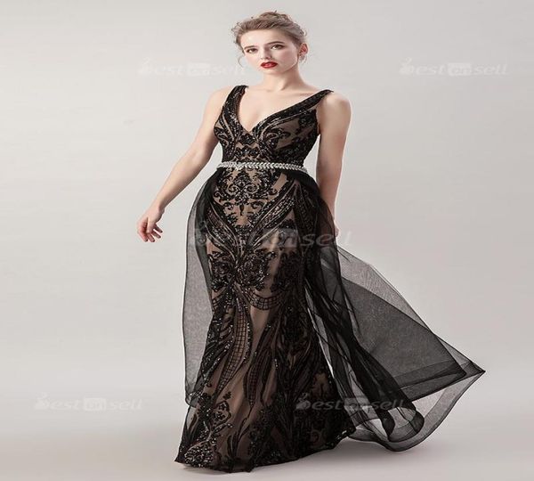 2019 luxury beaded crystal mermaid evening dresses yousef aljasmi spaghetti criss cross overskirts 3d lace arabic prom formal1061546, Black;red
2019 luxury beaded crystal mermaid evening dresses yousef aljasmi spaghetti criss cross overskirts 3d lace arabic prom formal1061546, Black;red