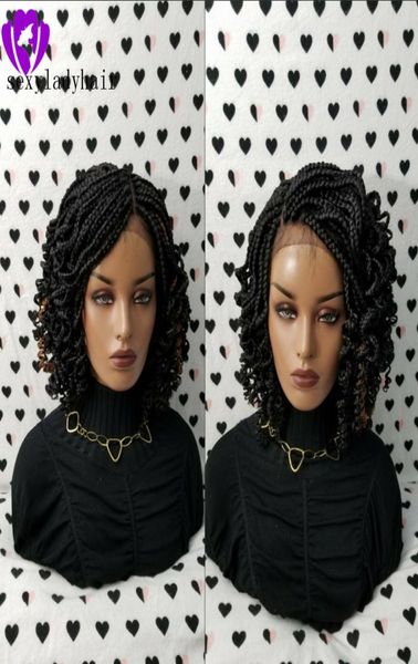 1b black micro braiding with curly tips synthetic lace front wigs black short braided wig heat resistantr hair for bla3752509
1b black micro braiding with curly tips synthetic lace front wigs black short braided wig heat resistantr hair for bla3752509