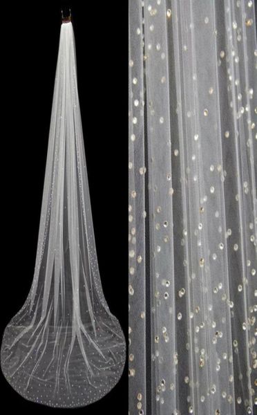 2019 shining gorgeous beads diamonds one layer chapel train with comb crystal bridal veils wedding accessories3421763, Black
2019 shining gorgeous beads diamonds one layer chapel train with comb crystal bridal veils wedding accessories3421763, Black