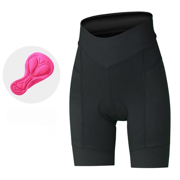 Image of New cycling shorts Women&#039;s solid summer cycling pants Bicycle breathable pants Outdoor cycling clothes
