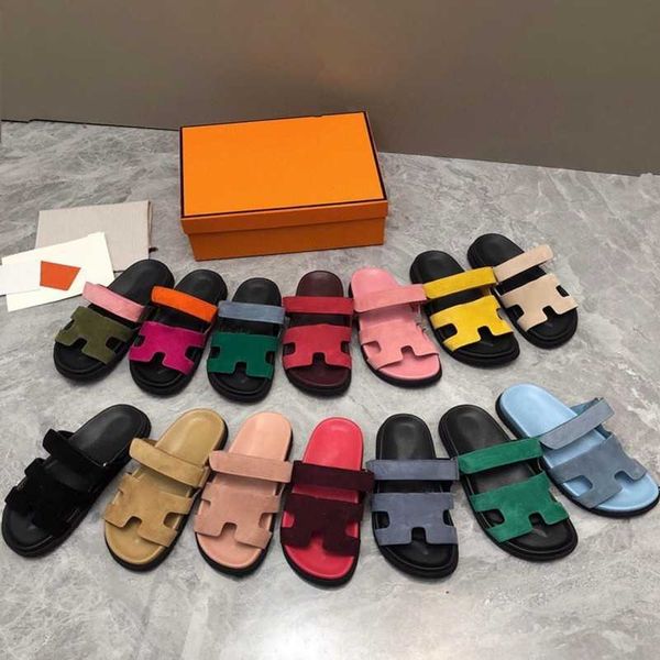 multicolors chypre slipper h sandals designer luxury logo slides women men beach pool slides suede leather classic flats summer mule platfor, Black
multicolors chypre slipper h sandals designer luxury logo slides women men beach pool slides suede leather classic flats summer mule platfor, Black