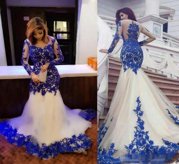 royal blue lace applique long sleeves evening dresses mermaid sheer neck tulle trumpet gowns for any special occasion6608024, Black;red
royal blue lace applique long sleeves evening dresses mermaid sheer neck tulle trumpet gowns for any special occasion6608024, Black;red