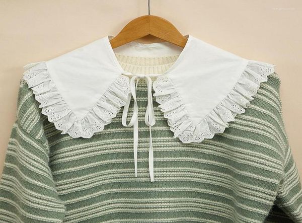 bow ties sitonjwly cotton white lapel fake collar shawl girls ruffles half shirt wrap detachable necklace false9759364, Black;gray
bow ties sitonjwly cotton white lapel fake collar shawl girls ruffles half shirt wrap detachable necklace false9759364, Black;gray