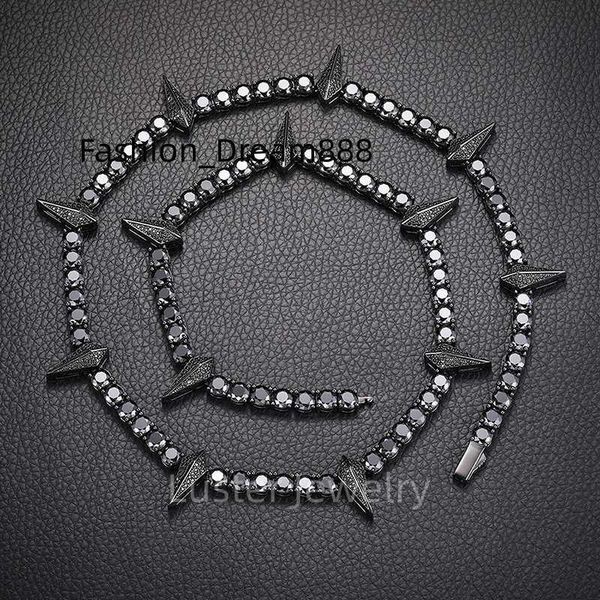luster fine 925 sterling silver 5mm synthetic diamonds chain wakanda panther style round black moissanite necklace
luster fine 925 sterling silver 5mm synthetic diamonds chain wakanda panther style round black moissanite necklace