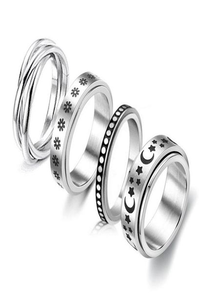 fidget rings for anxiety jewelry stainless steel spinner ring antianxiety spinning moon star cool stress relieveing man and women6565679, Red;brown
fidget rings for anxiety jewelry stainless steel spinner ring antianxiety spinning moon star cool stress relieveing man and women6565679, Red;brown