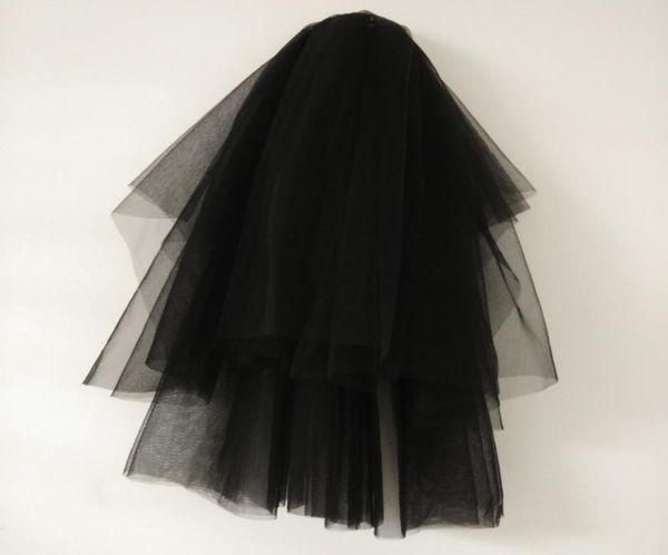 bridal veils jin is yarn black wedding with comb four layers tulle short veil accessories for halloween party dress4164441
bridal veils jin is yarn black wedding with comb four layers tulle short veil accessories for halloween party dress4164441