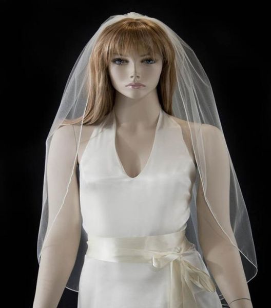 new real image simple romantic line edge with comb 1t lvory white wedding veil fingertip bridal ve3309046, Black
new real image simple romantic line edge with comb 1t lvory white wedding veil fingertip bridal ve3309046, Black