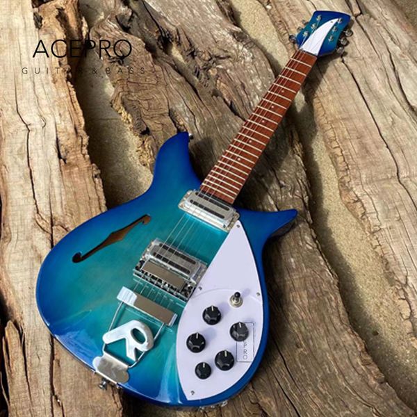 blue burst 325 f hole semi hollow body electric guitar 2 mini humbucker pickup 20.75" scale length tailpiece bridge high quality
blue burst 325 f hole semi hollow body electric guitar 2 mini humbucker pickup 20.75" scale length tailpiece bridge high quality