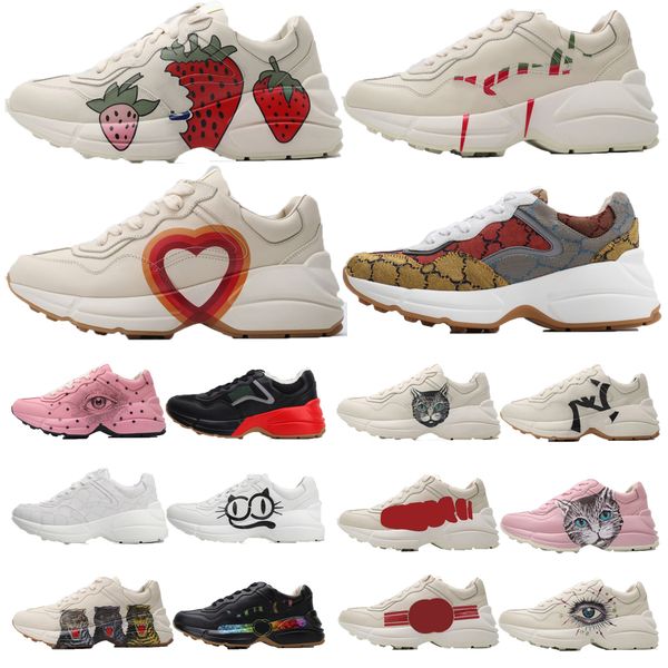 designer sneakers rhyton casual shoes men women daddy sneaker lady luxurys runner trainers dress shoes embroidery printing chaussures multic, Black
designer sneakers rhyton casual shoes men women daddy sneaker lady luxurys runner trainers dress shoes embroidery printing chaussures multic, Black