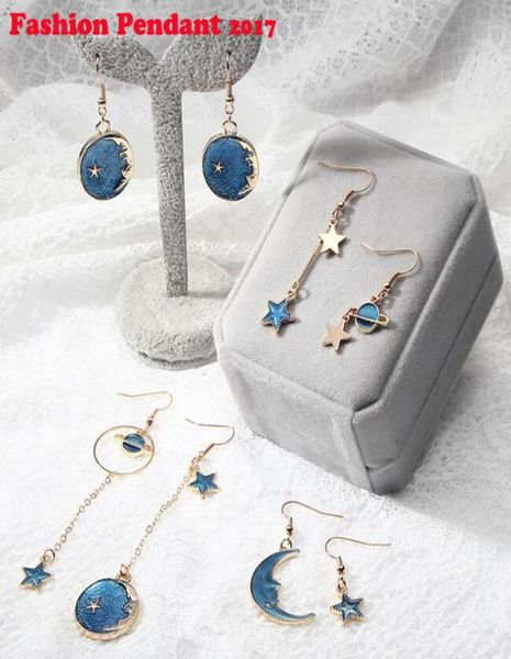 15pairs new arrival exquisite fashion design romantic starry sky star moon planet pendant drop earring women jewelry3378306, Golden;silver
15pairs new arrival exquisite fashion design romantic starry sky star moon planet pendant drop earring women jewelry3378306, Golden;silver